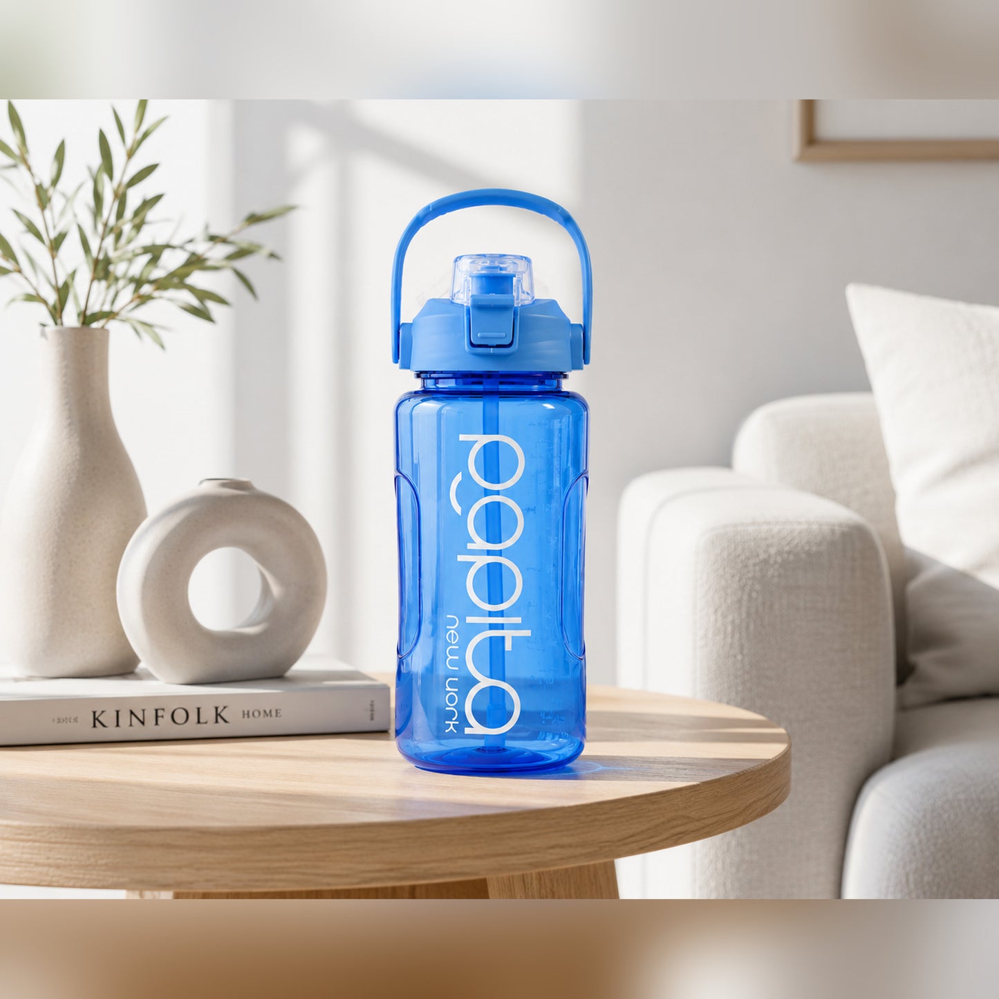 Papita 2L Water Bottle — Blue