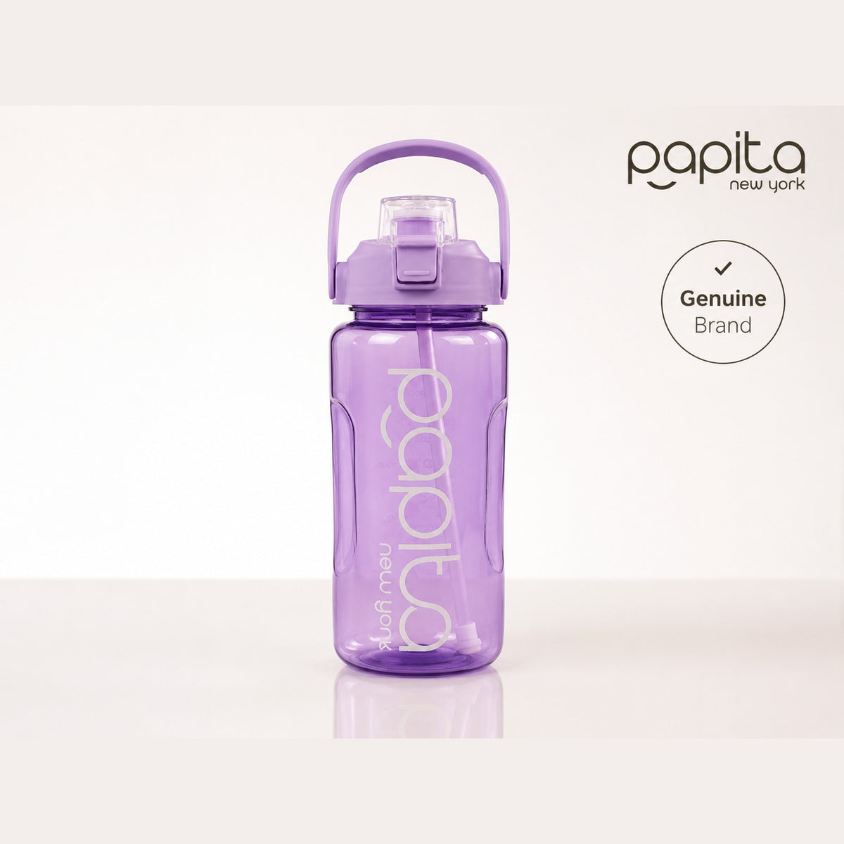 Papita 2L Water Bottle — Purple