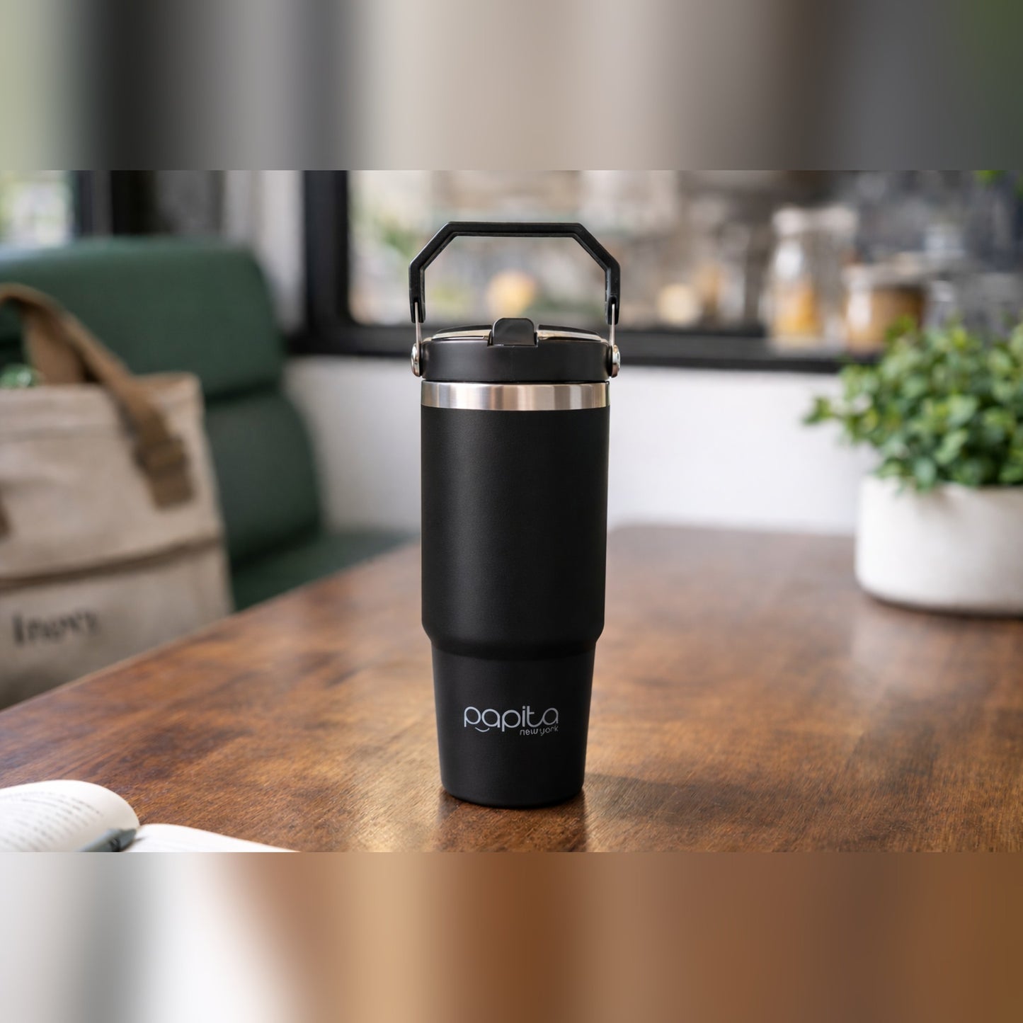 Papita Hydra 900 Ml Double Wall Steel Tumbler