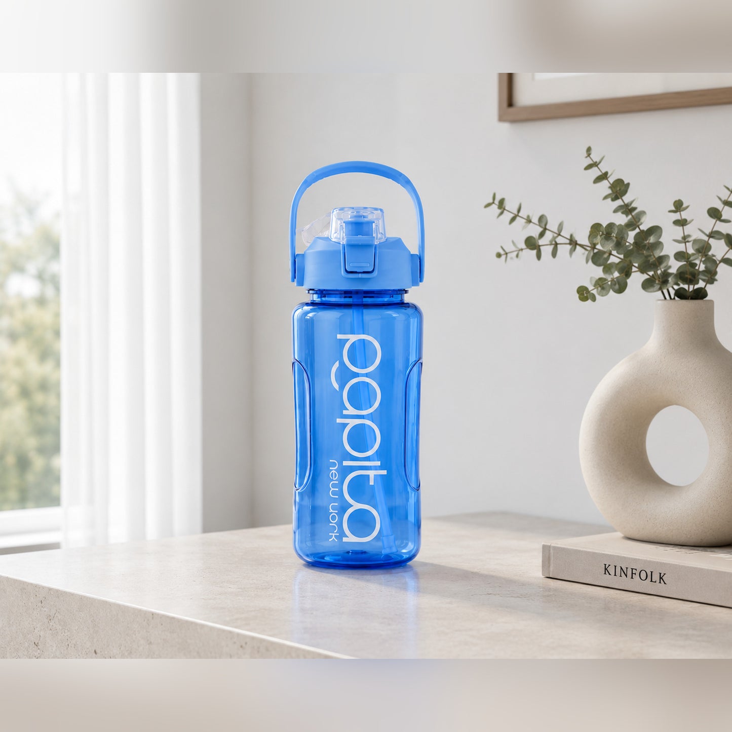 Papita 2L Water Bottle — Blue
