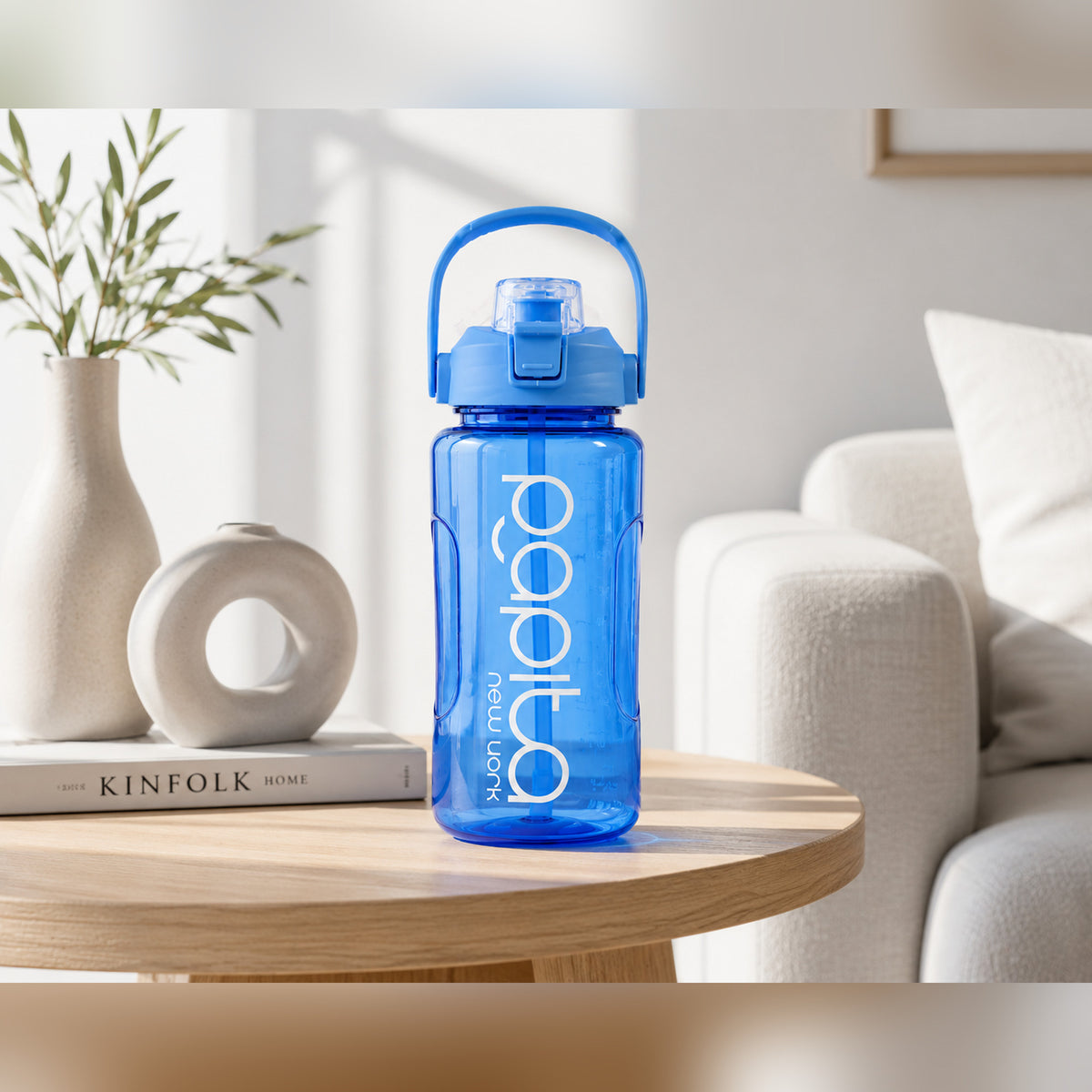 Papita 2L Water Bottle — Blue